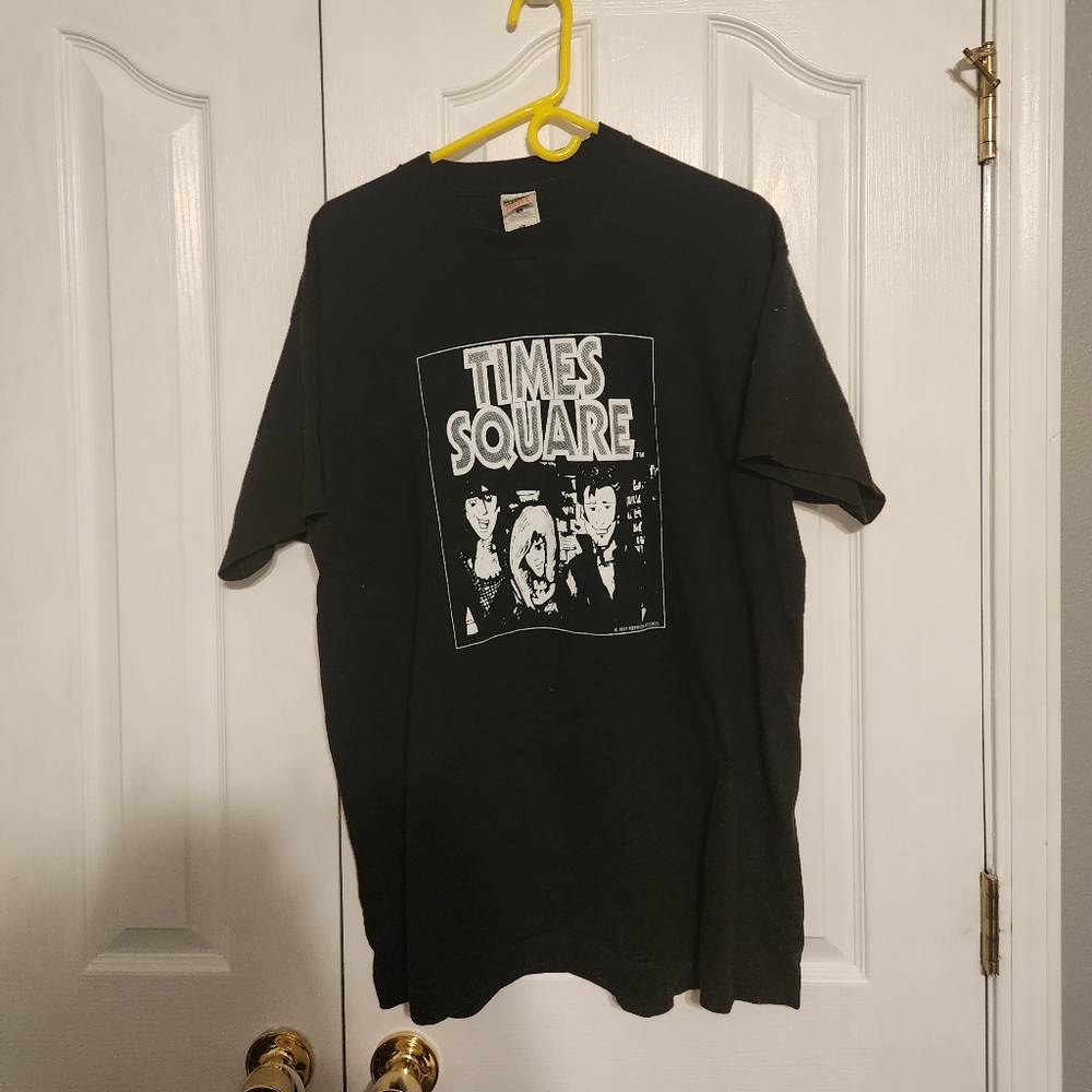 Times Square Punk Rock Group Vintage Bobby Steele Graphic T Shirt 1997 Size XL